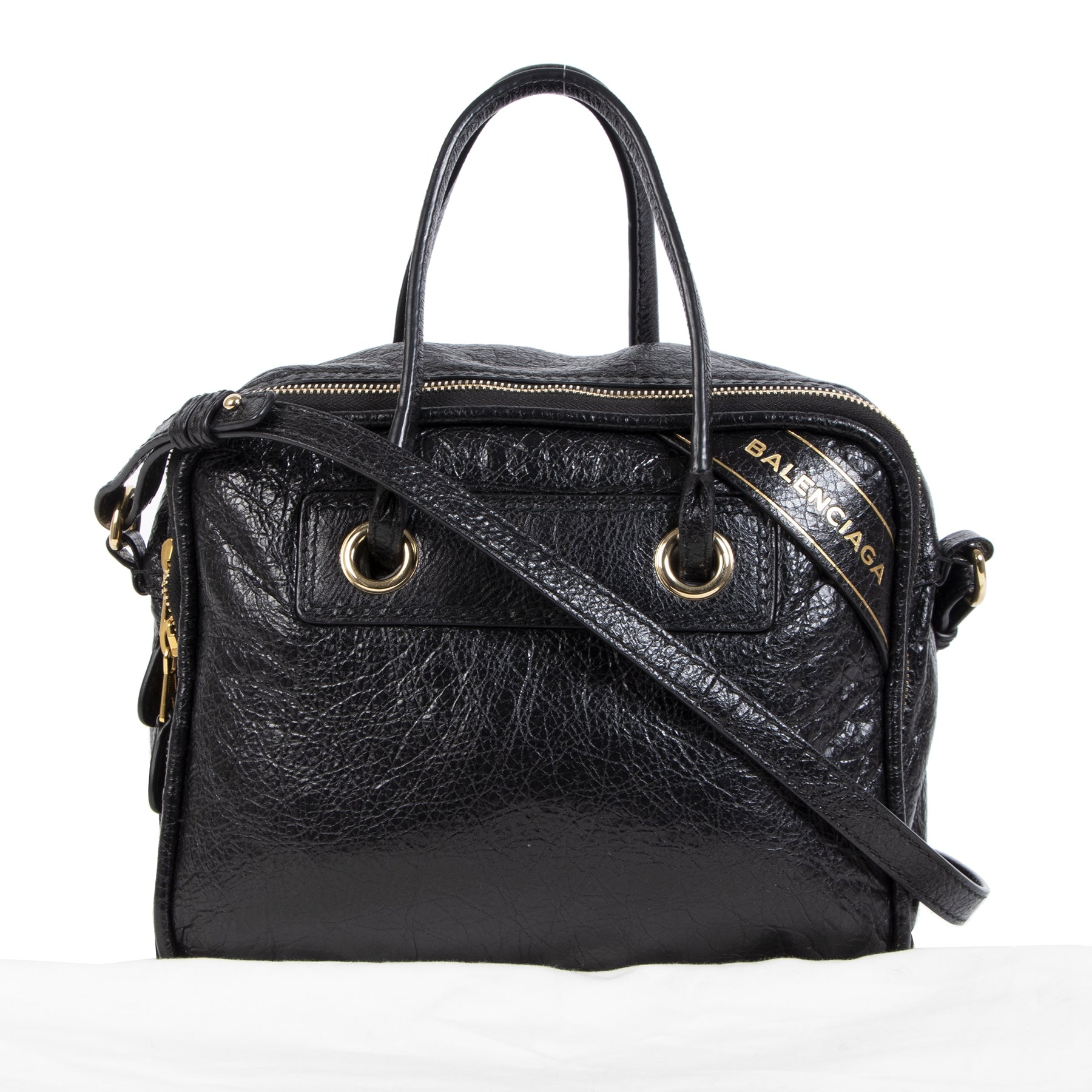 Balenciaga Black Blanket Bag te koop