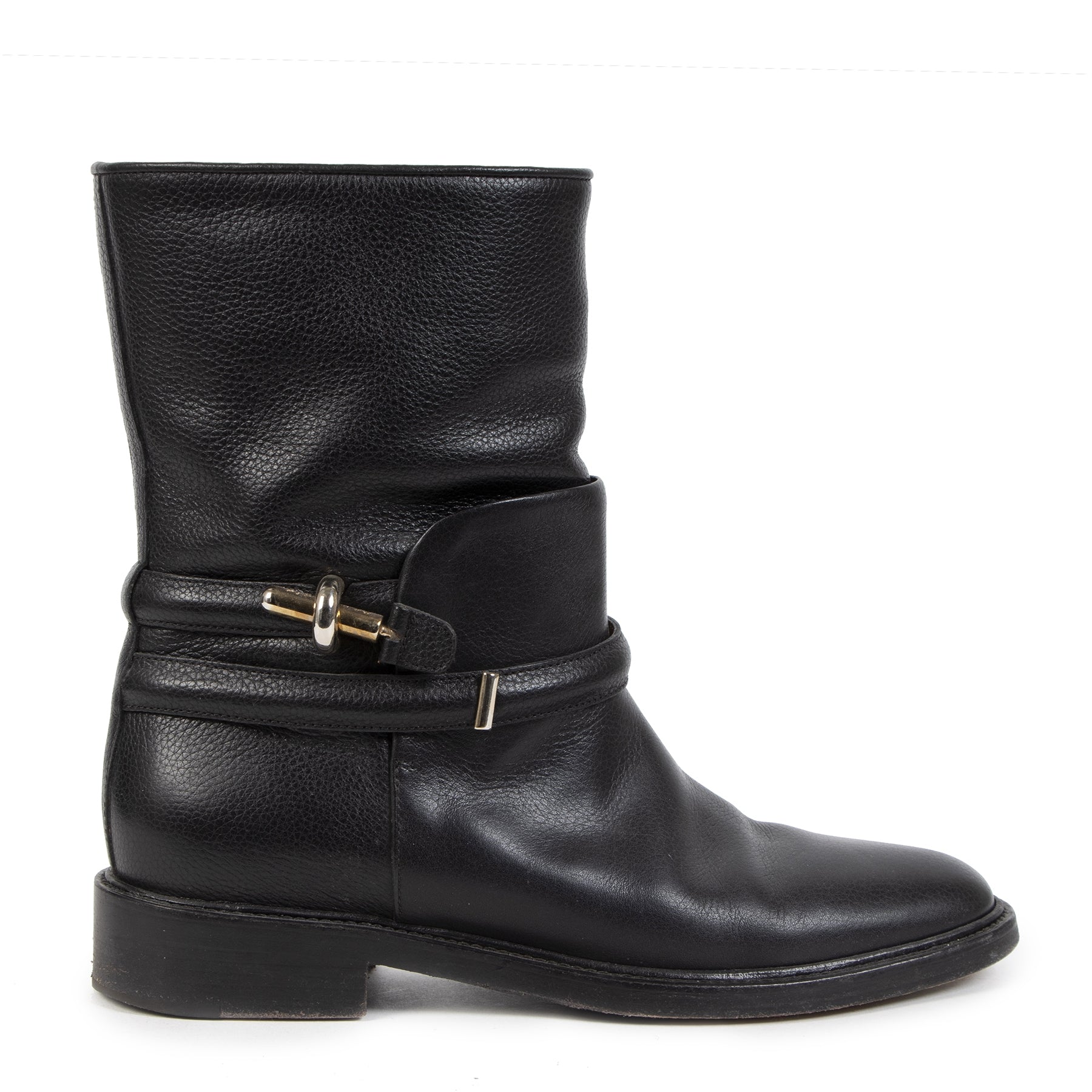 Authentic second-hand vintage Balenciaga Black Boots - Size 39 buy online webshop LabelLOV