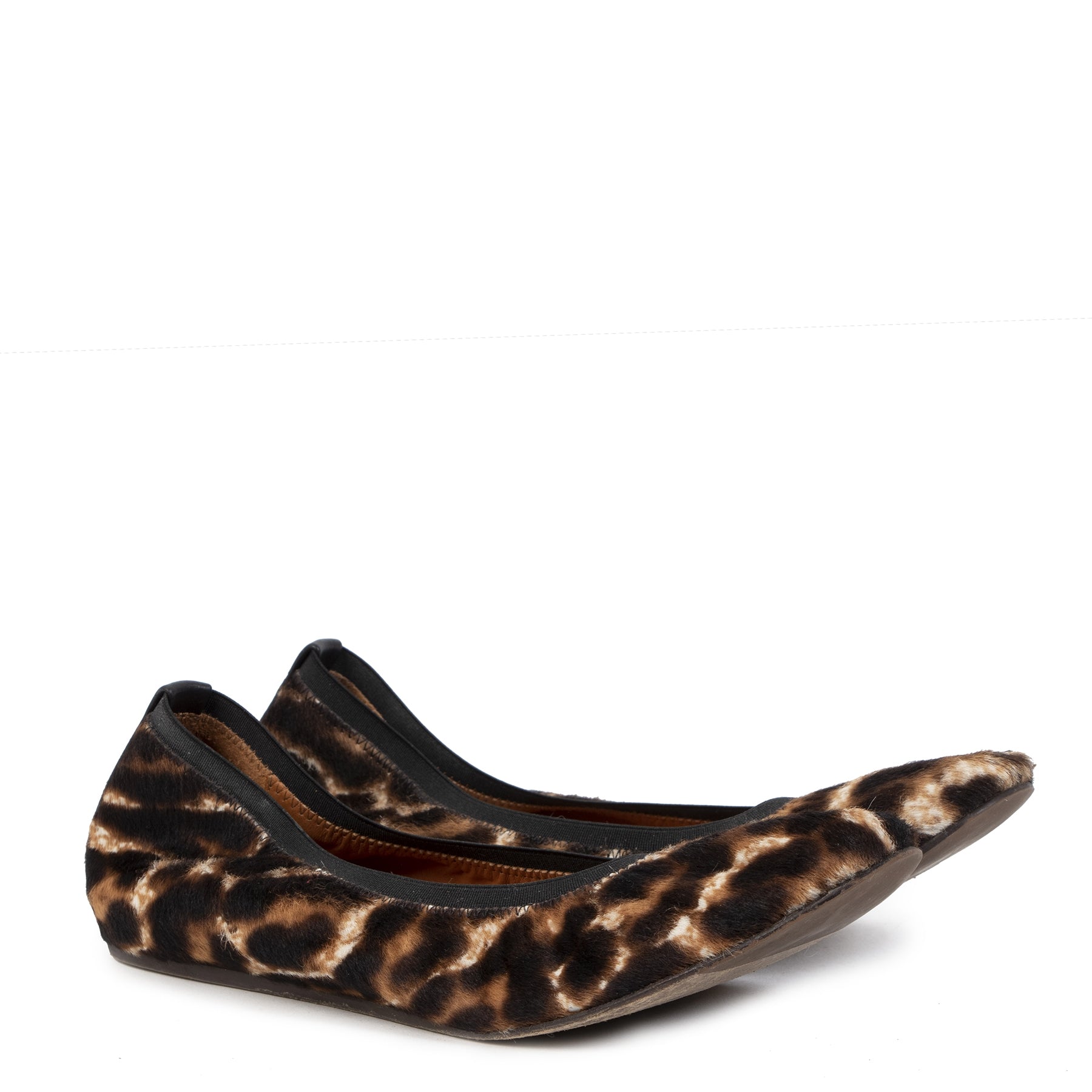 Lanvin Leopard Print Ballet Flats te koop bij Labellov tweedehands luxe in Antwerpen