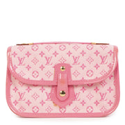 Authentieke tweedehands vintage Louis Vuitton Monogram Mini Lin Mary Kate Trousse Pochette koop online webshop LabelLOV