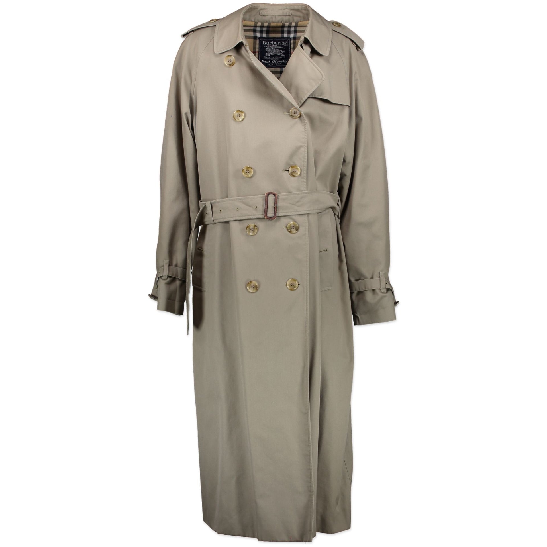 Burberry Classic Trenchcoat - SIZE L. Koop online beige klassieke Burberry coat man bij LabelLOV in Antwerpen. Veilige betaling.