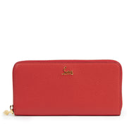 Christian Louboutin Red Calf Leather Wallet available for the best price at Labellov