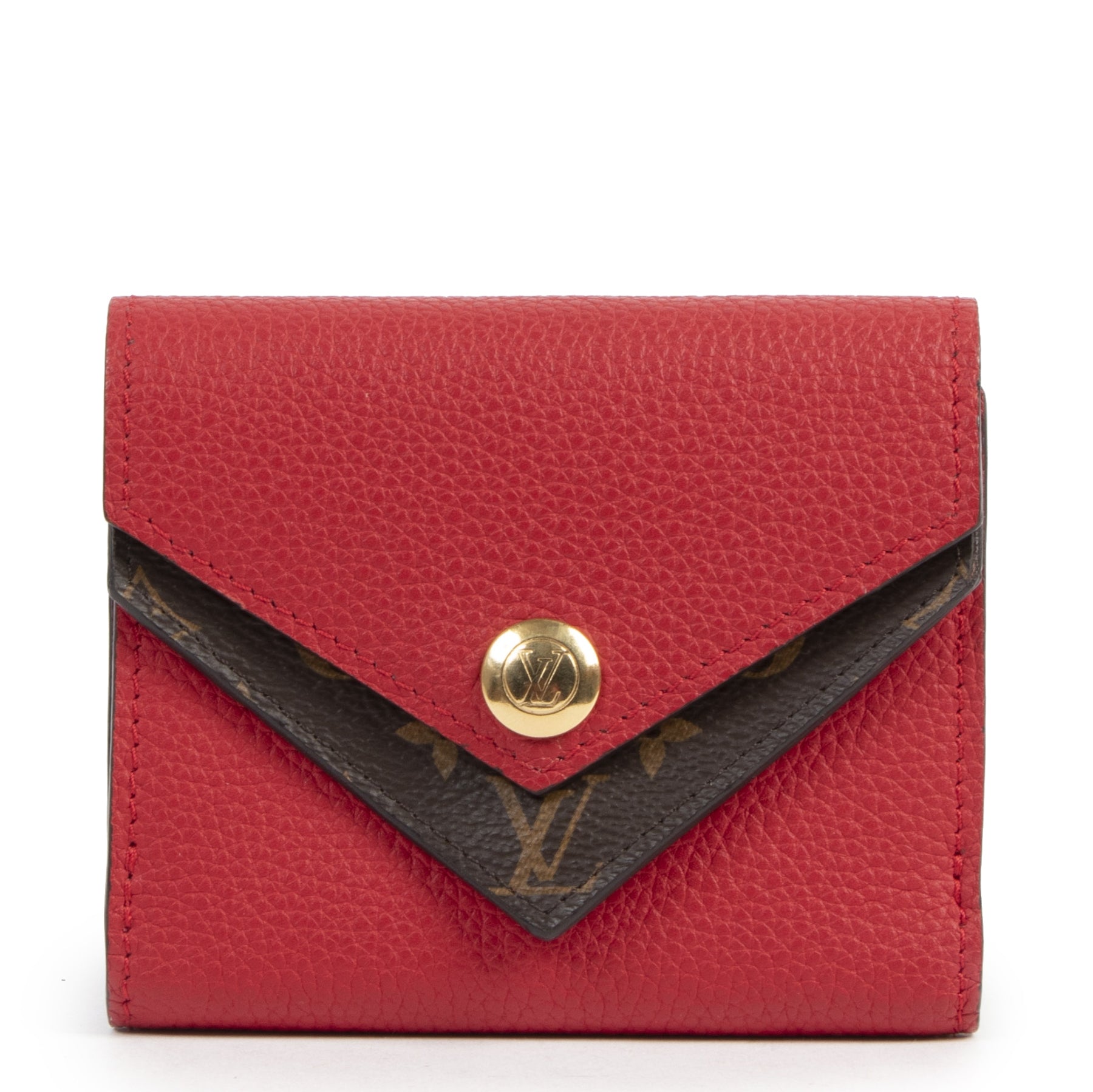 Louis Vuitton Double V Compact Wallet available online at Labellov secondhand luxury