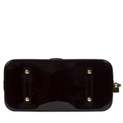 Authentieke Tweedehands Louis Vuitton Amarante Alma Monogram Vernis GM Bag juiste prijs veilig online shoppen luxe merken webshop winkelen Antwerpen België mode fashion