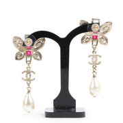 Chanel Butterfly Pendant Earrings for the best price at labellov secondhand