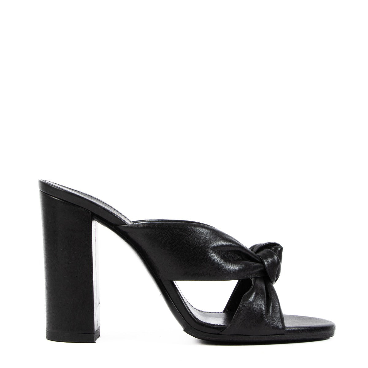 Saint Laurent Black Bianca Mules