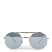 Chanel 4232 Silver Mirrored Round Sunglasses