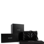 Saint Laurent Loulou Toy So Black Matelassé Crossbody Bag