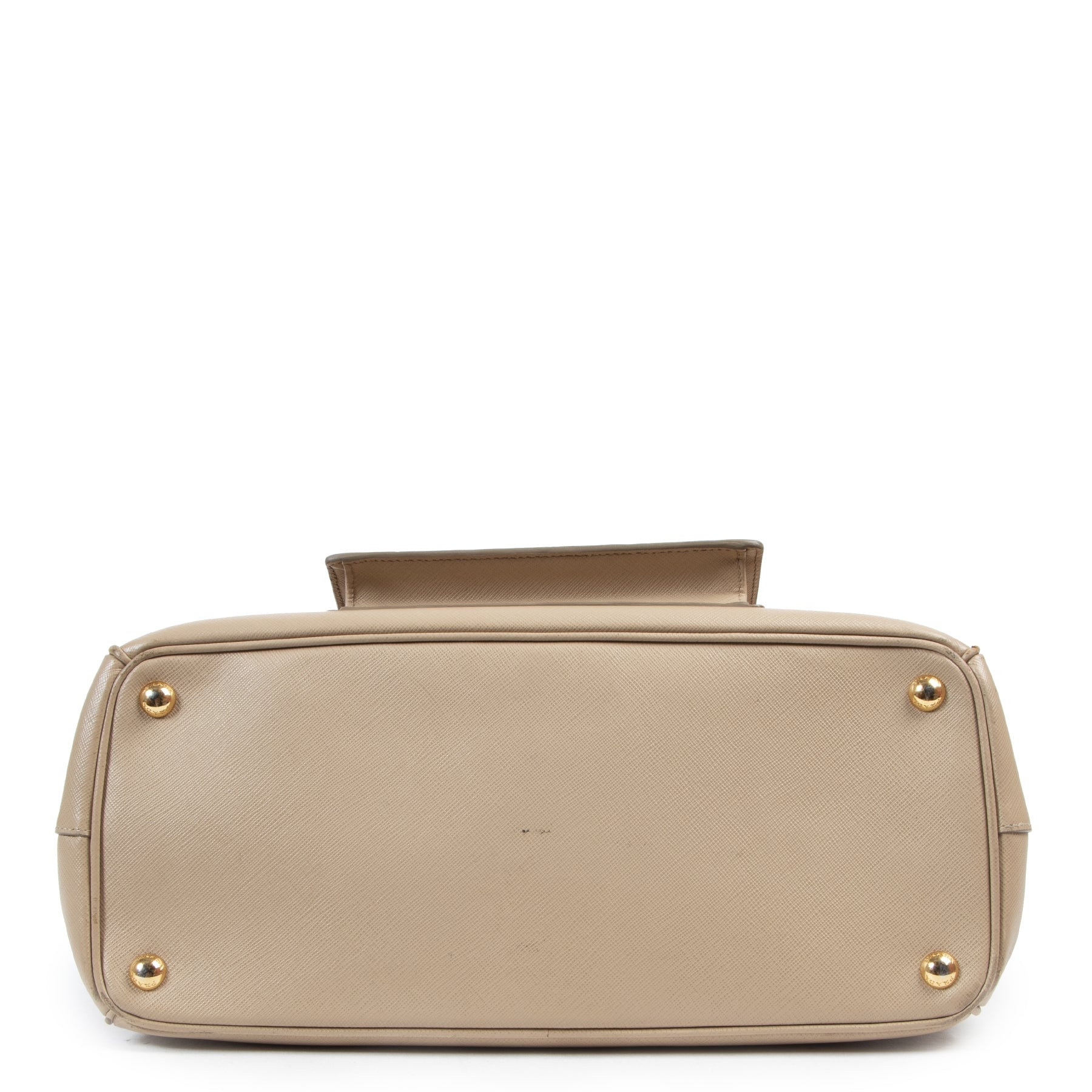 skip the waitinglist shop safe online Prada Beige Saffiano Galleria Front Pocket Tote