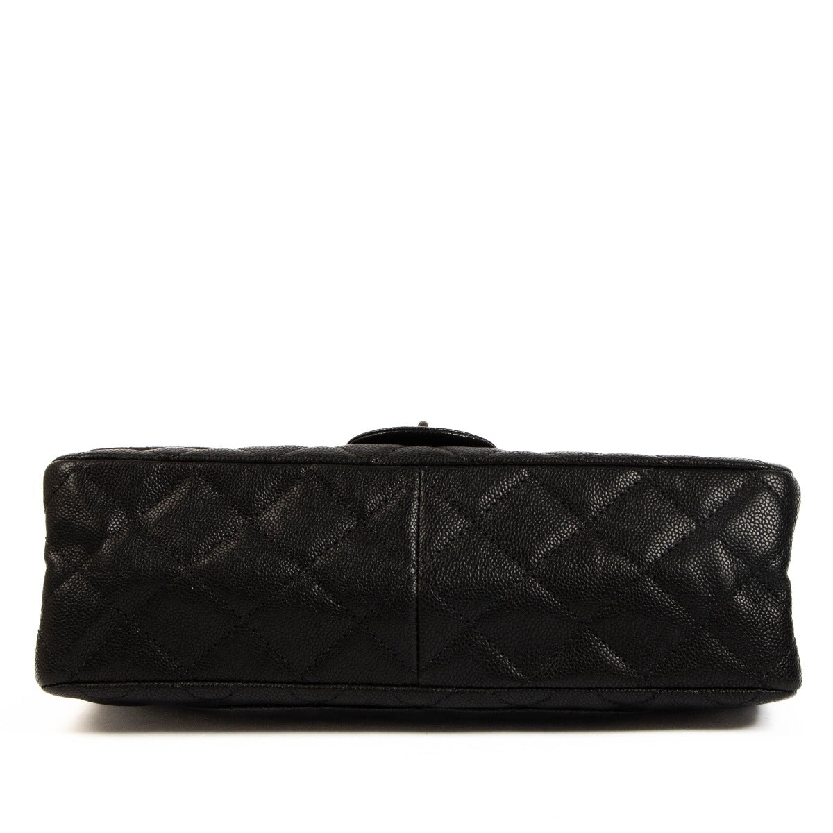 Chanel Zwart Caviar Leer Maxi 2.55 Tas