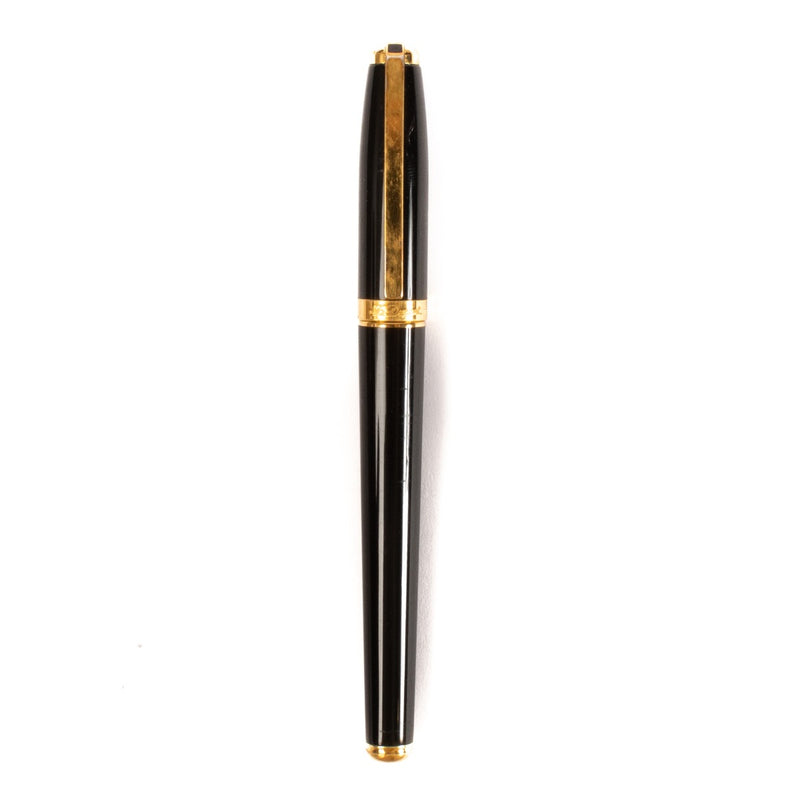 Shop 100% authentic secondhand S.T. Dupont Black Lacquer Gold Plated Ballpoint Pen on Labellov.com
