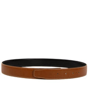shop 100% authentic second hand Hermès Black/Gold Leather Belt Strap - Size 95 on Labellov.com