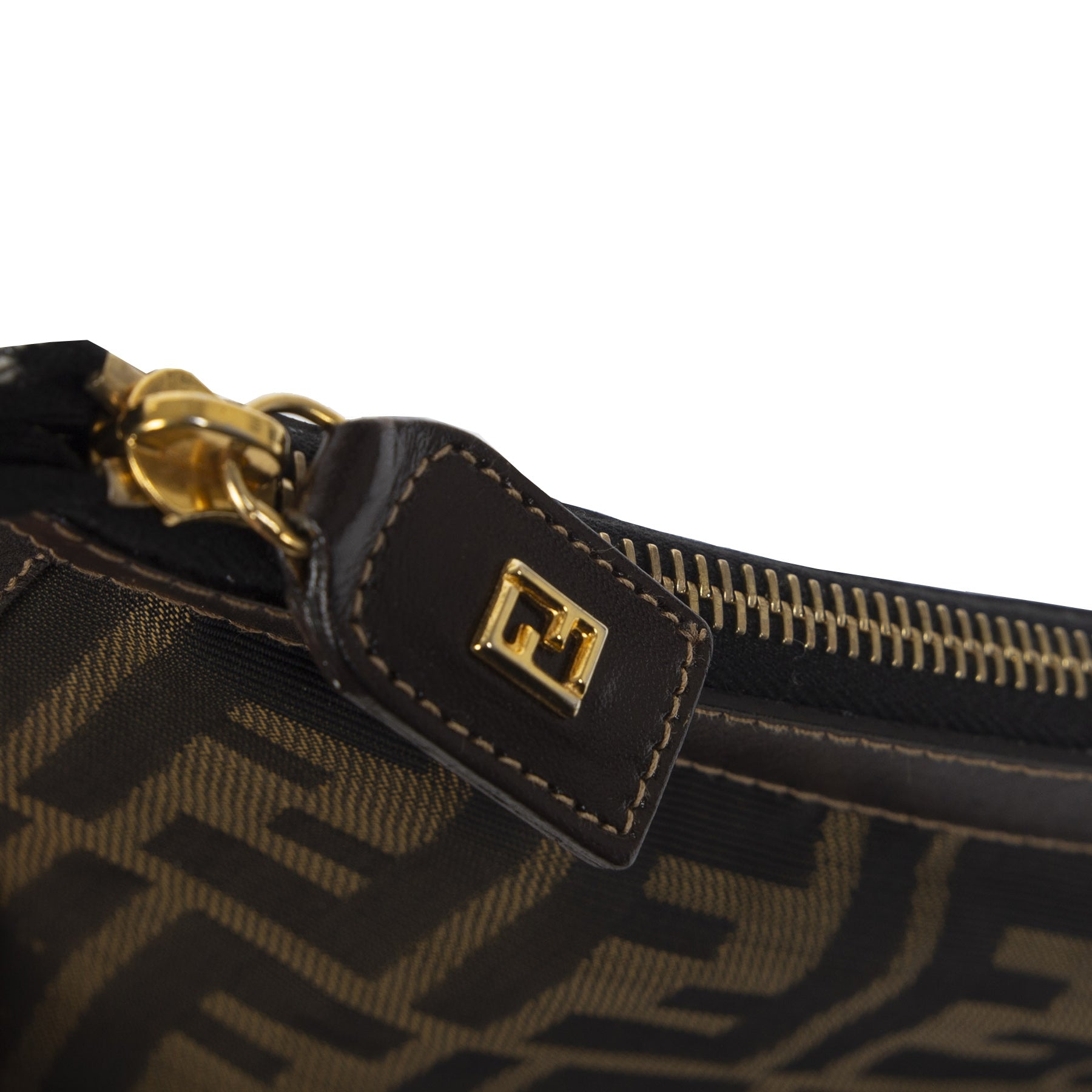 Fendi Zucca Flat Pouch/ Clutch