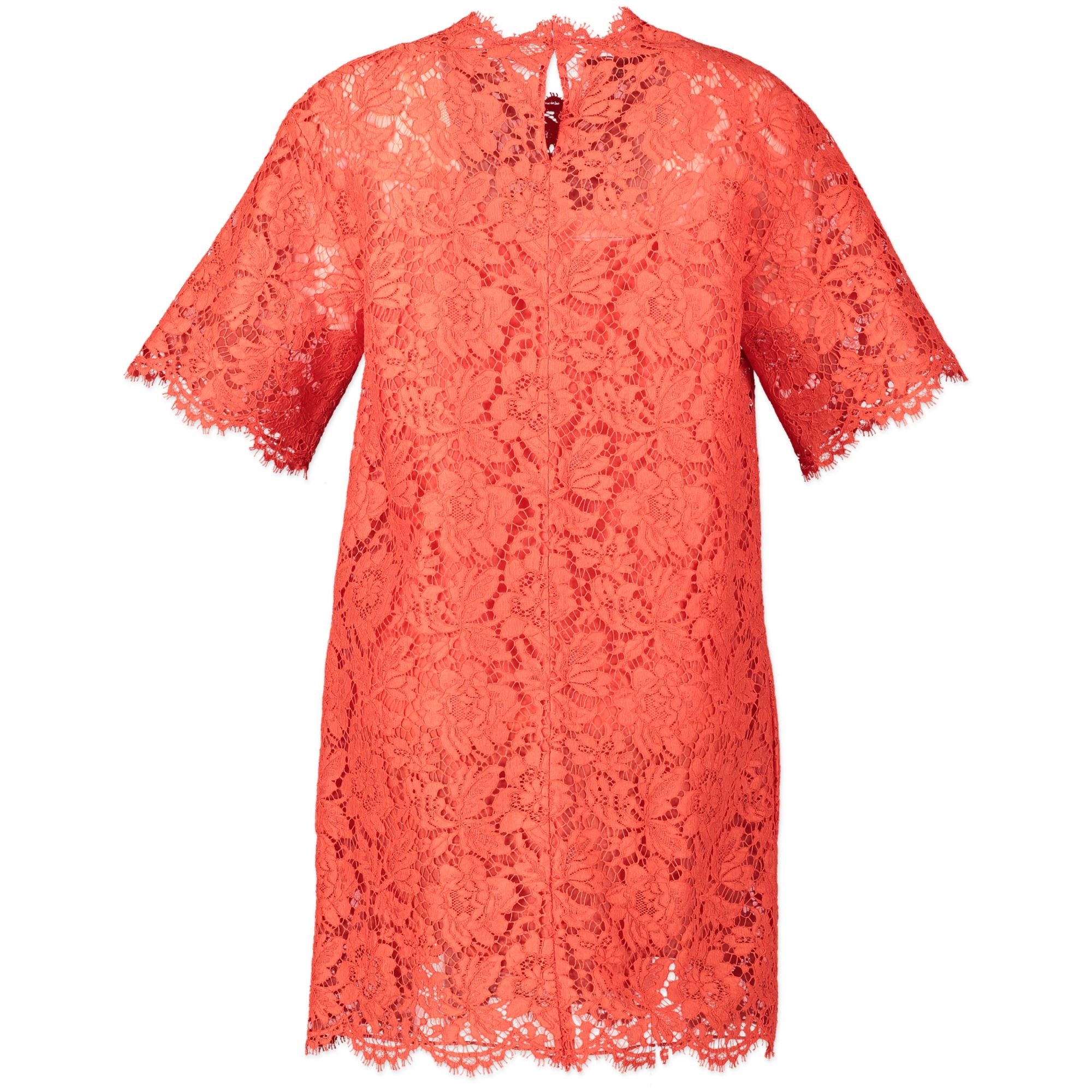 Valentino Red Lace Dress