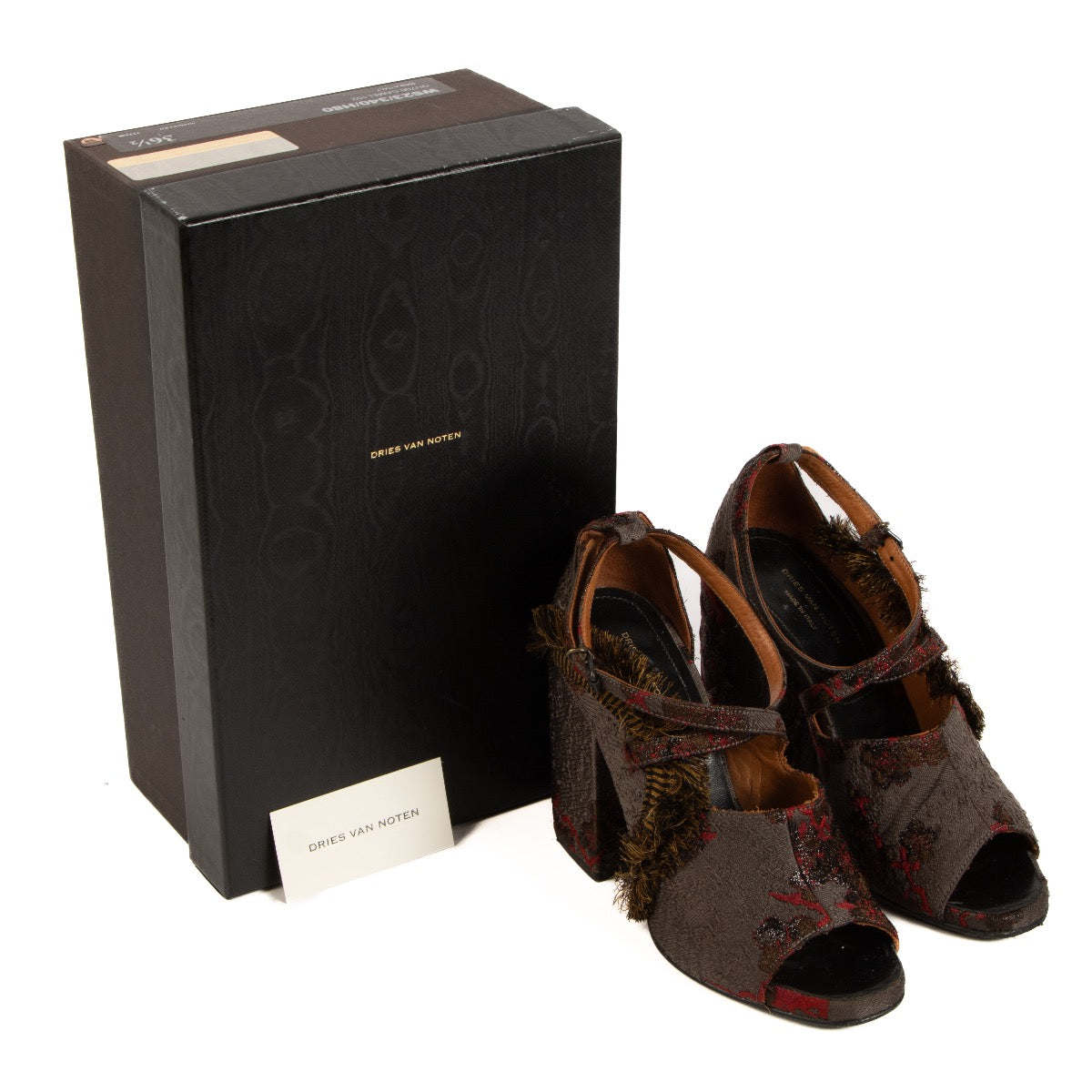 Shop 100% authentic second-hand Dries Van Noten Sandals - Size 36 1/2 on Labellov.com