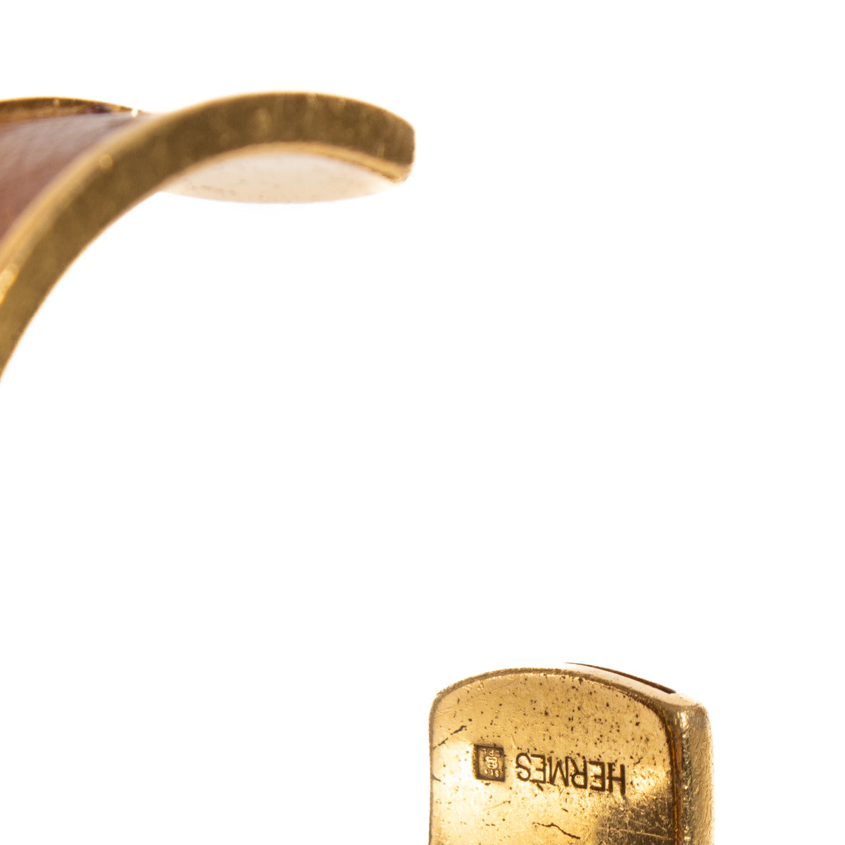 Hermès Gouden Struisvogel Armband