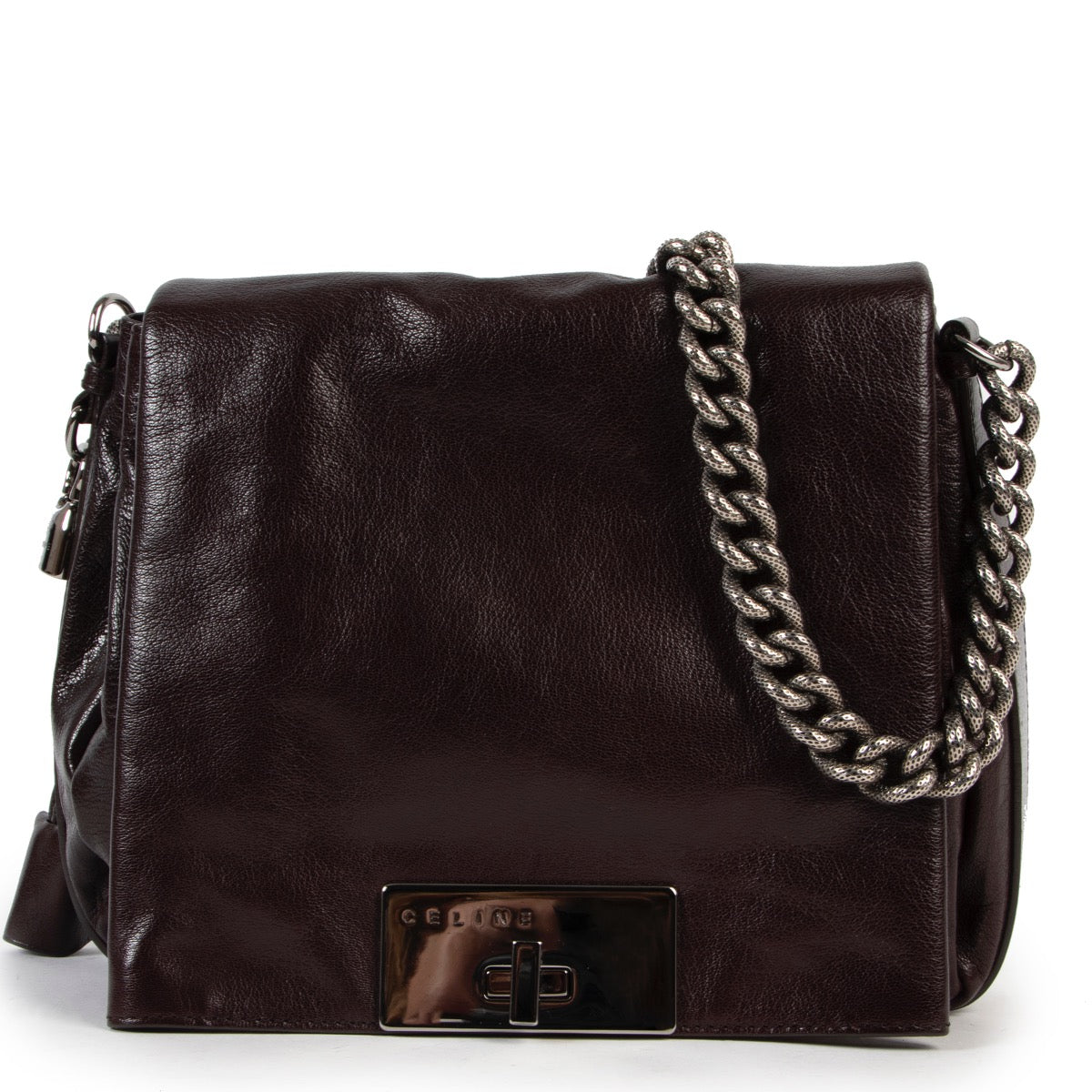 Céline Brown Shoulder Bag online and in store available at Labellov in very good condition for a reasonable price.