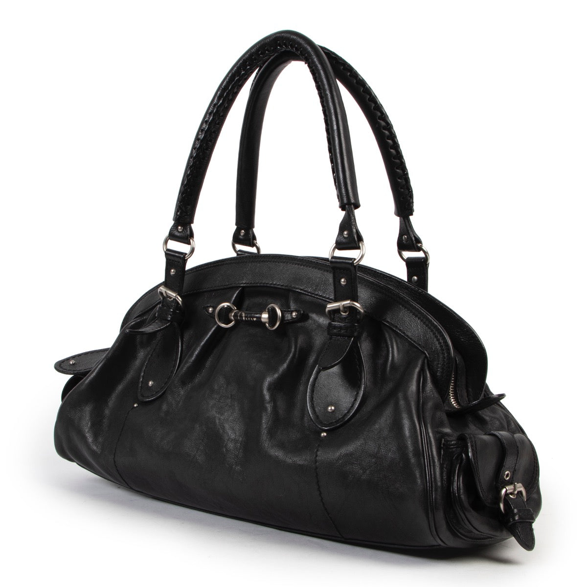 Christian Dior Black Shoulder Bag get it know at Labellov online or in store at Labellov in good condition and for a reasonable price.