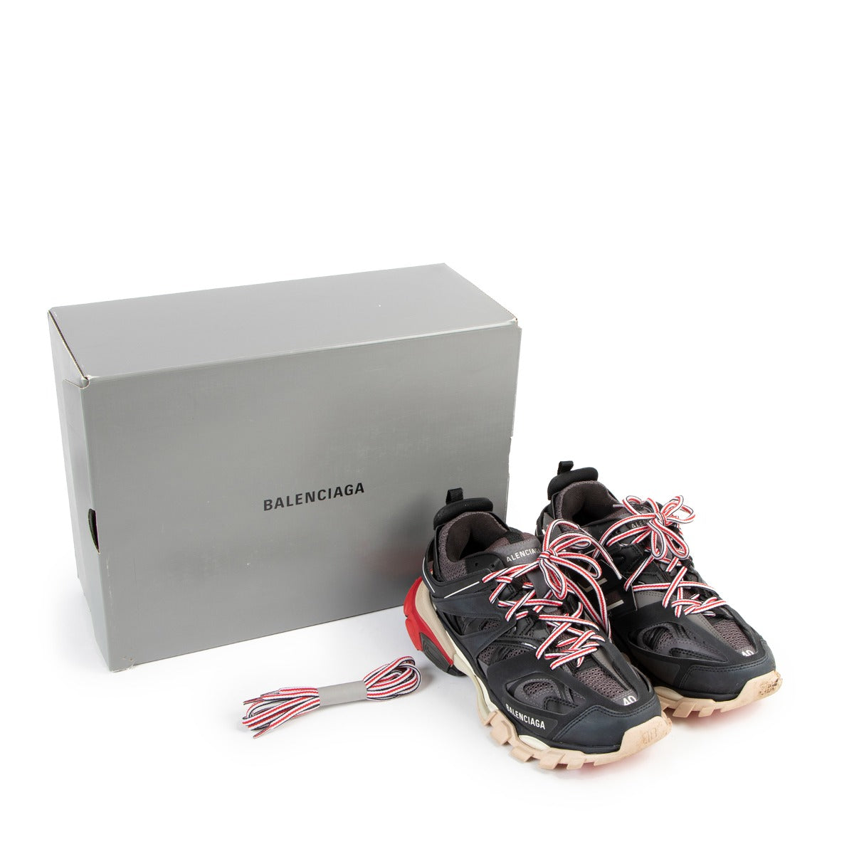 Second hand authentic Balenciaga Track Black Sneakers