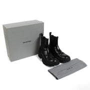 Balenciaga Tractor Leather Chelsea Boots