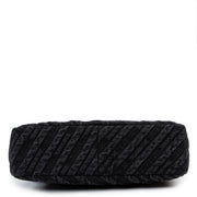 Buy an authentic second hand Balenciaga Black Denim BB Round M Crossbody in excellent condition at Labellov