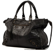 Shop 100% authentic second-hand Balenciaga Black Midday Top Handle Bag on Labellov.com