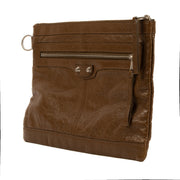 Shop 100% authentic second-hand Balenciaga Brown Leather Clutch on Labellov.com