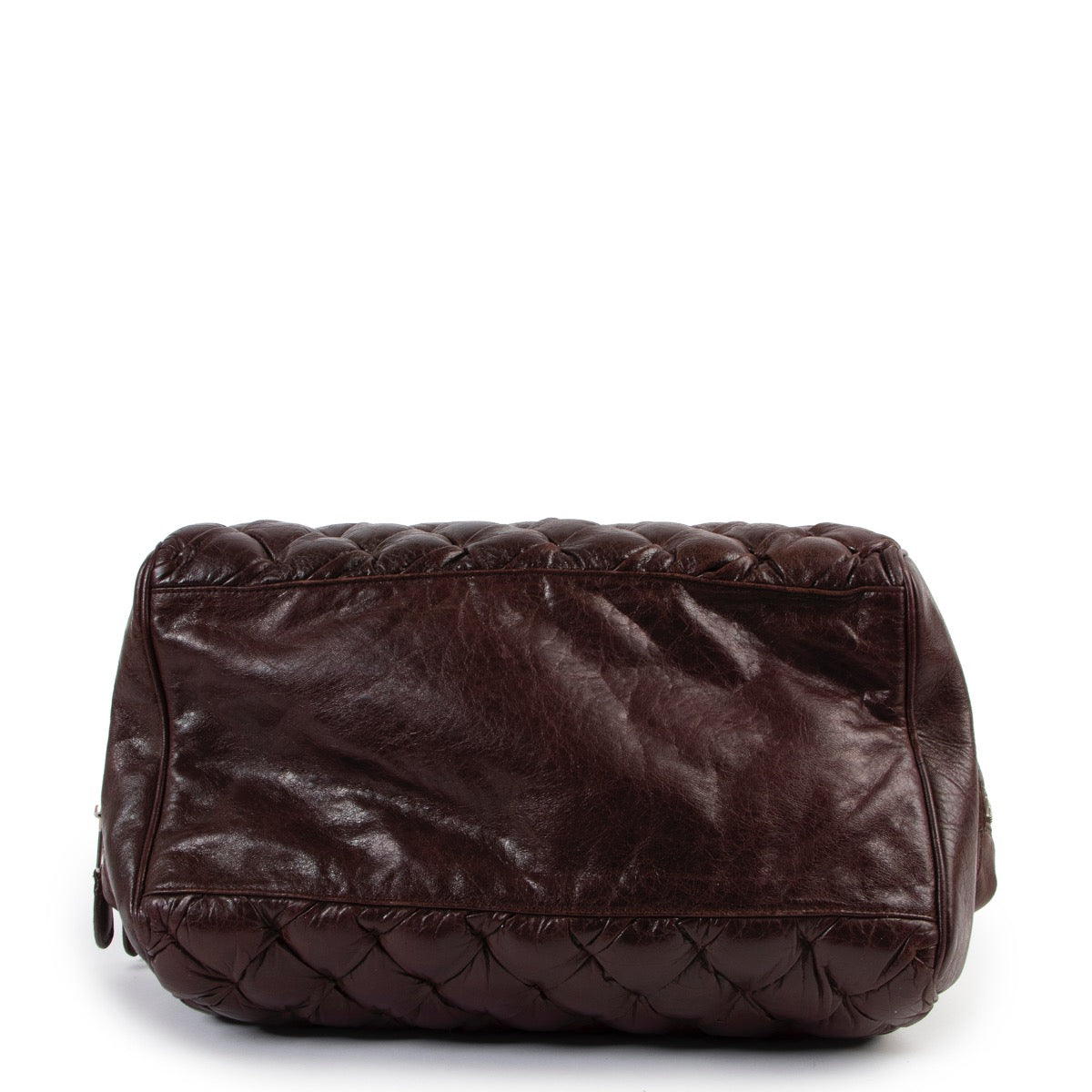buy and sell authentic vintage second hand Balenciaga Plombe Brown Quilted Handbag at Labellov for the best price