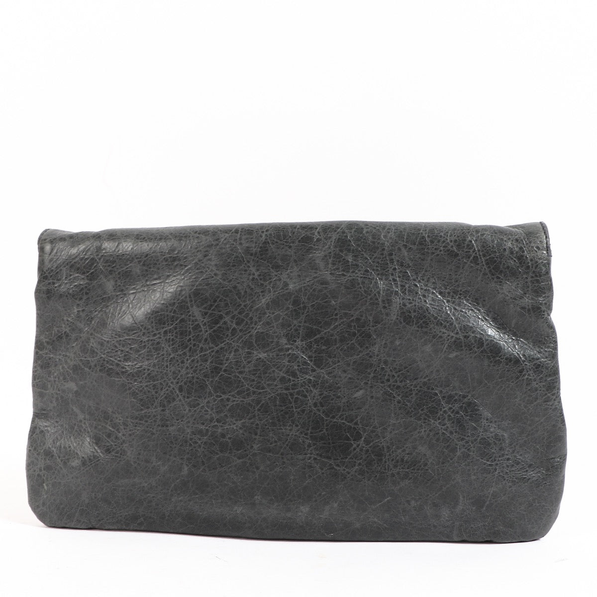 Balenciaga Grijs Tarmac Giant Brogue Enveloppe Clutch