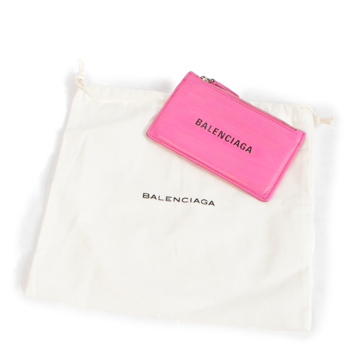 shop 100% authentic second hand Balenciaga Pink Card Holder on Labellov.com