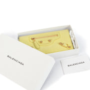 Balenciaga Jaune Poussin Classic Money Wallet
