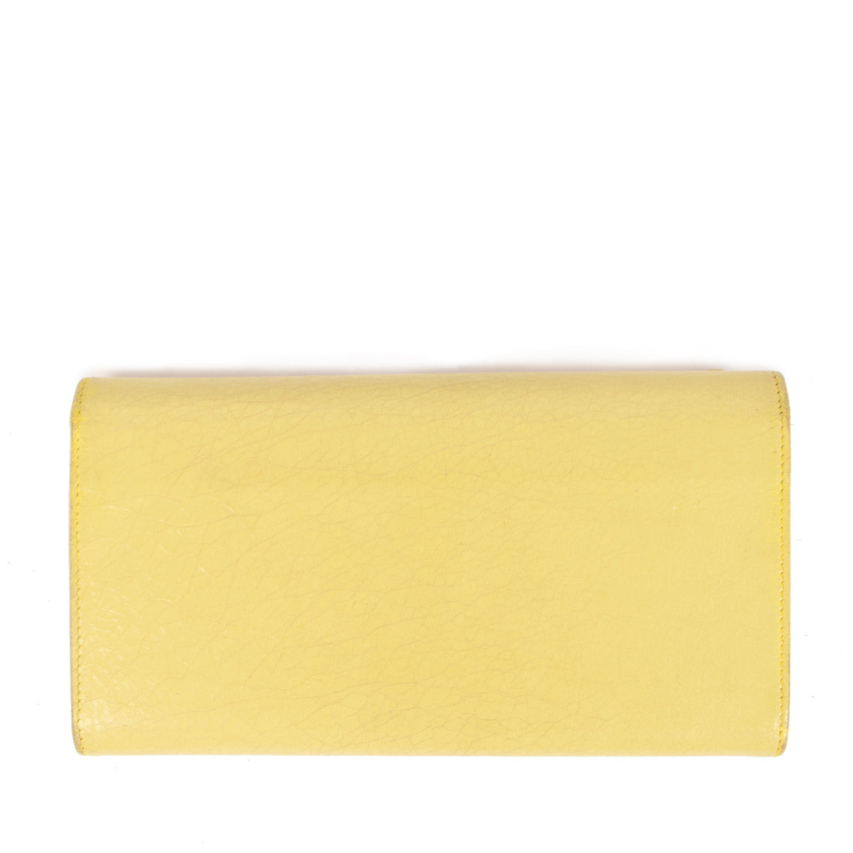 Balenciaga Jaune Poussin Classic Money Wallet
