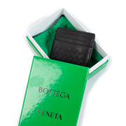 Bottega Veneta Black Intrecciato Leather Wallet voor de beste prijs bij Labellov tweedehands luxe in Antwerpen.
