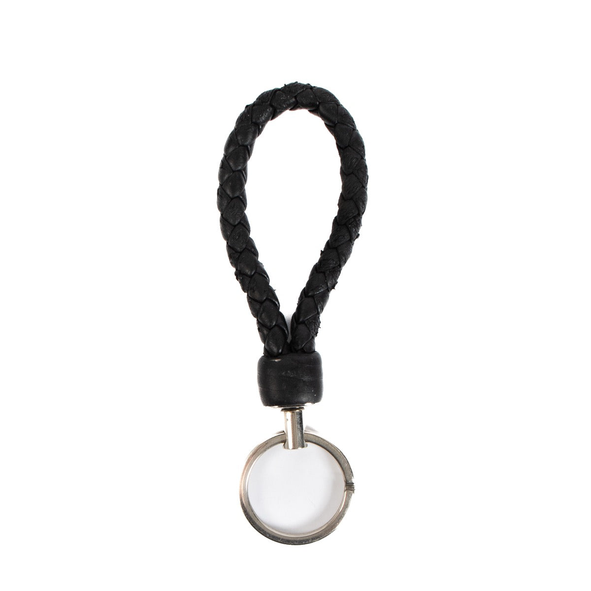 shop 100% authentic second hand Bottega Veneta Intreccio Black Keyholder on Labellov.com