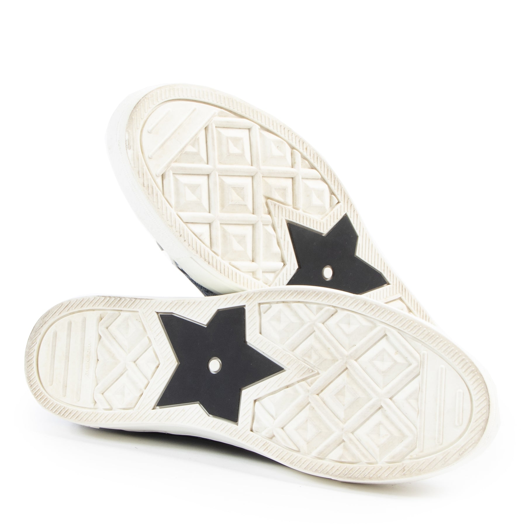 Dior Walk 'n Dior Denim Patchwork Sneakers