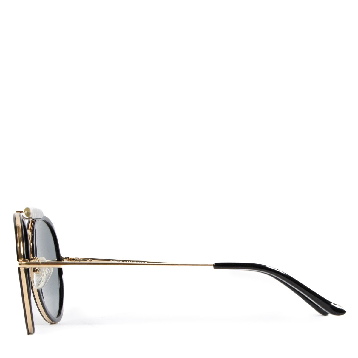 shop 100% authentic second hand Dries Van Noten Black Tortoise Aviator Sunglasses on Labellov.com