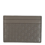 shop 100% authentic second hand Gucci Grey Embossed Cardholder on Labellov.com