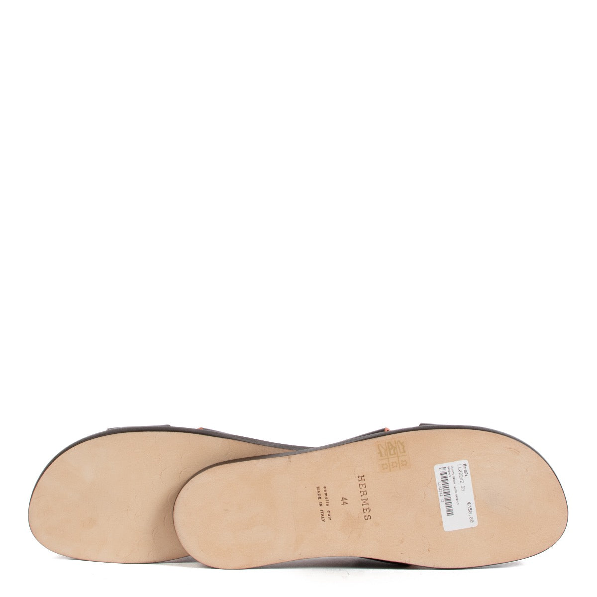 Shop safe online at Labellov in Antwerp, Brussels and Knokke these 100% authentic second hand Hermès Brown Izmir Sandals - size 44