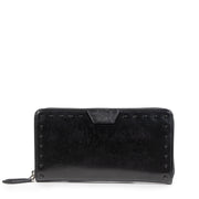 Authentic second-hand vintage Roberto Cavalli Black Studs Wallet buy online webshop LabelLOV
