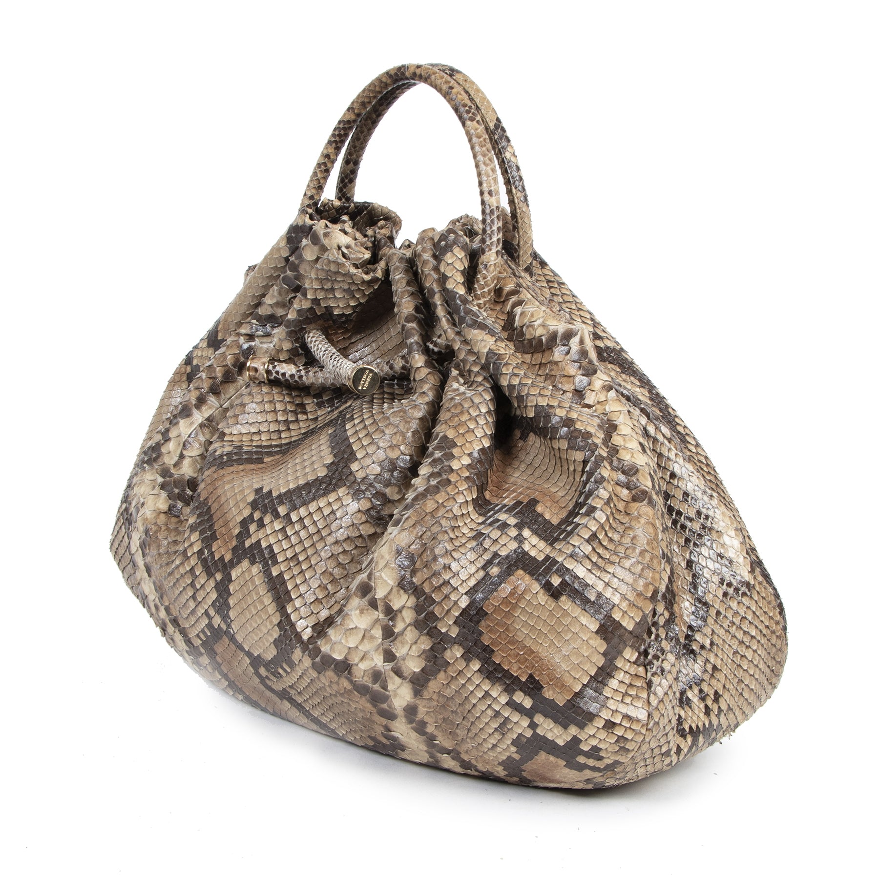 Bottega Veneta Large Python Hobo Bag