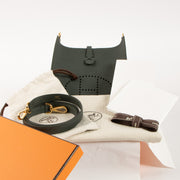 Shop this authentic Hermes Evelyne Sellier 16 Vert Mangrove Epsom PHW pre-loved on Labellov.com