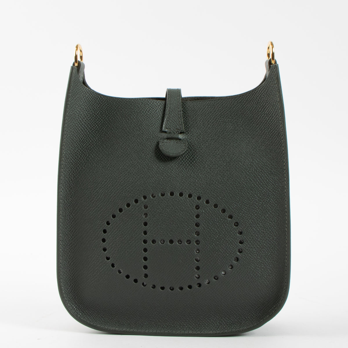 Shop this authentic Hermes Evelyne Sellier 16 Vert Mangrove Epsom PHW pre-loved on Labellov.com