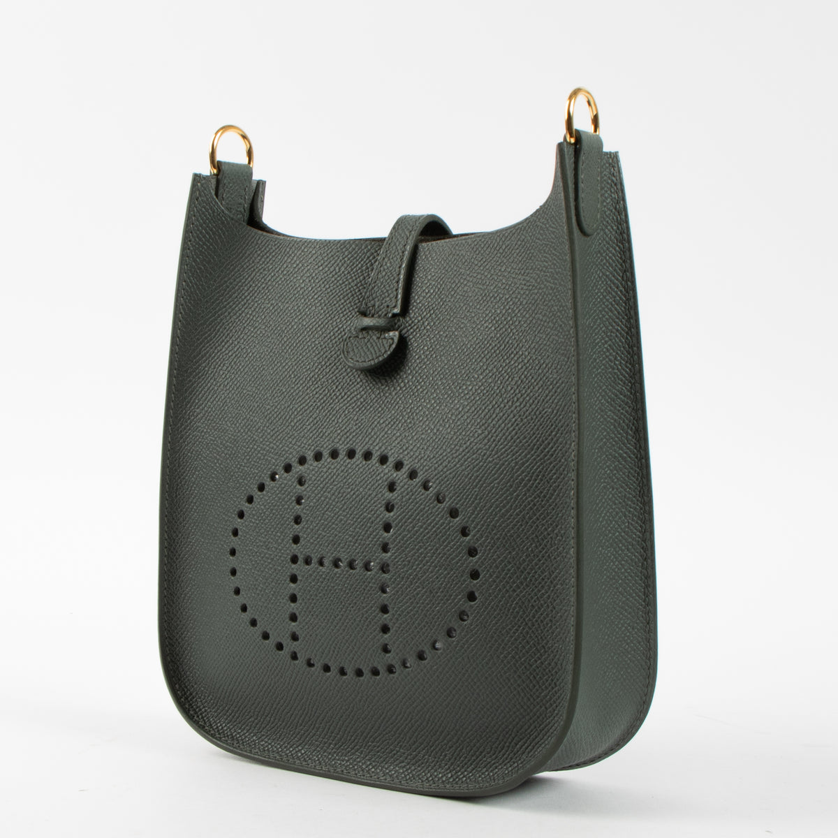 Shop this authentic Hermes Evelyne Sellier 16 Vert Mangrove Epsom PHW pre-loved on Labellov.com