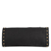 Authentic secondhand Gucci Black Leather Broadway Butterfly Clutch designer bags luxury vintage webshop fashion safe secure online shopping