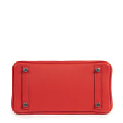 Hermes Birkin 25 Rouge De Coeur Veau Jonathan PHW brand new full set for the best price