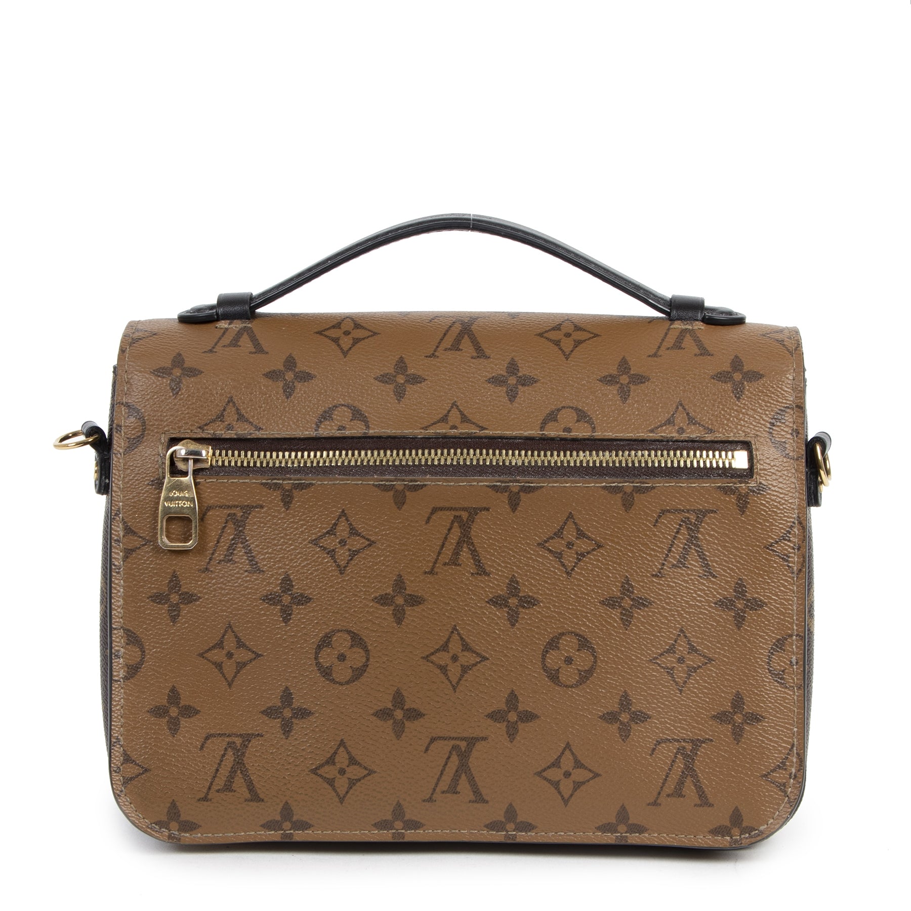 Louis Vuitton Monogram Reverse Canvas Pochette Metis