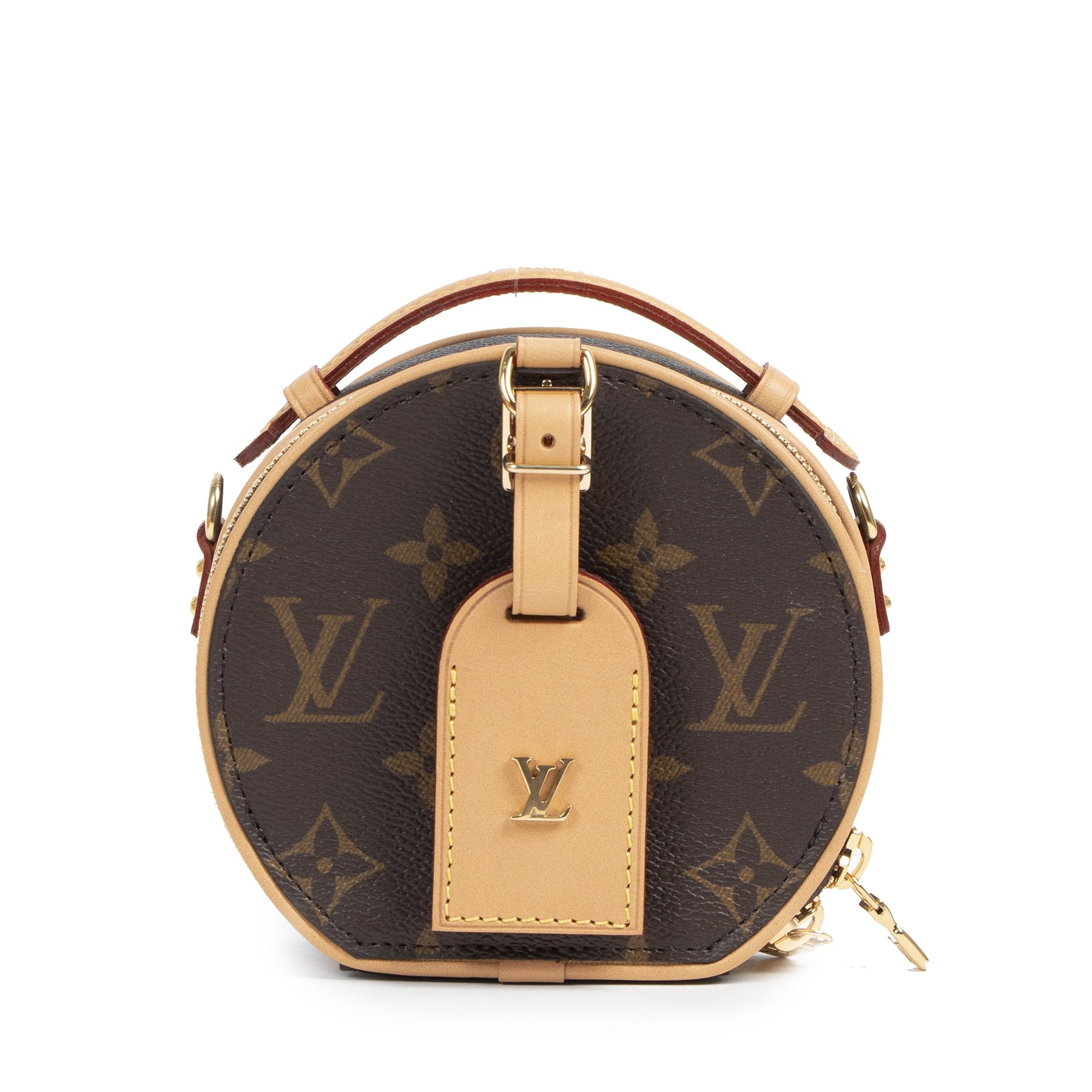 Authentieke Tweedehands Louis Vuitton Limited Monogram Mini Boîte Chapeau Bag juiste prijs veilig online shoppen luxe merken webshop winkelen Antwerpen België mode fashion