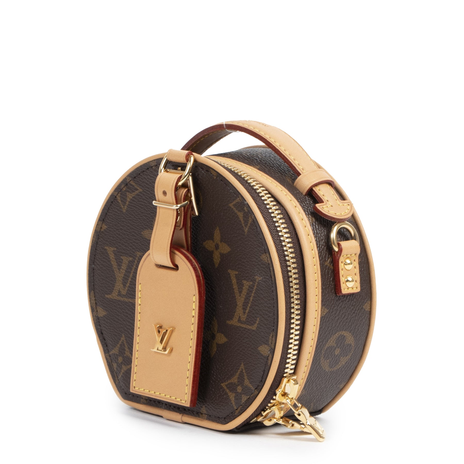 Authentic secondhand Louis Vuitton Limited Monogram Mini Boîte Chapeau Bag designer bags fashion luxury vintage webshop safe secure online shopping