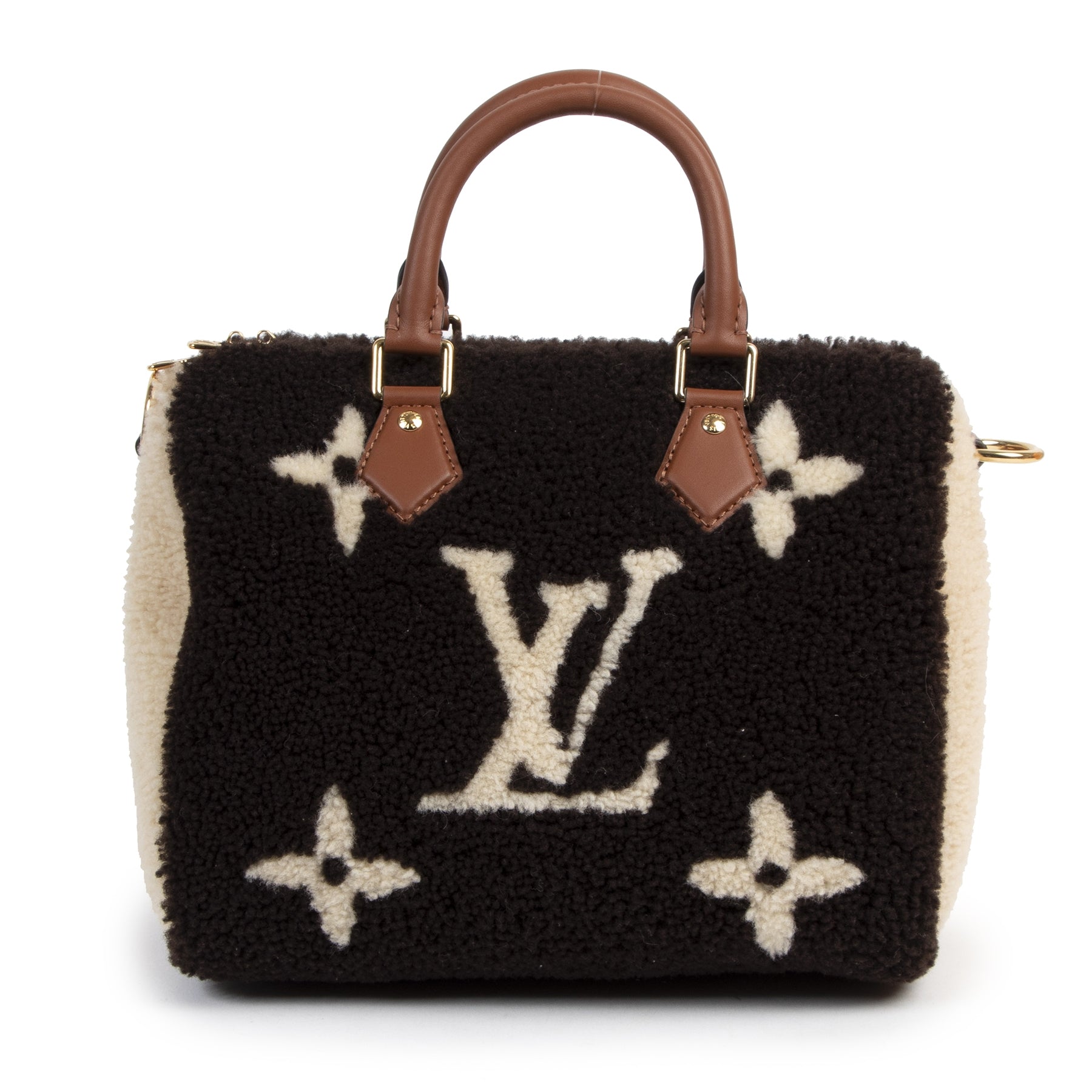 Louis Vuitton Limited Edition Speedy Bandoulière 25 LV Teddy Monogram