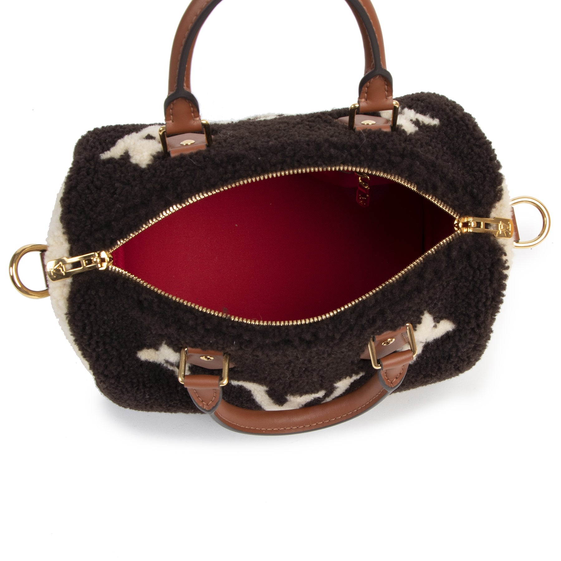 Louis Vuitton Limited Edition Speedy Bandoulière 25 LV Teddy Monogram for the best price at Labellov secondhand designer bags online.